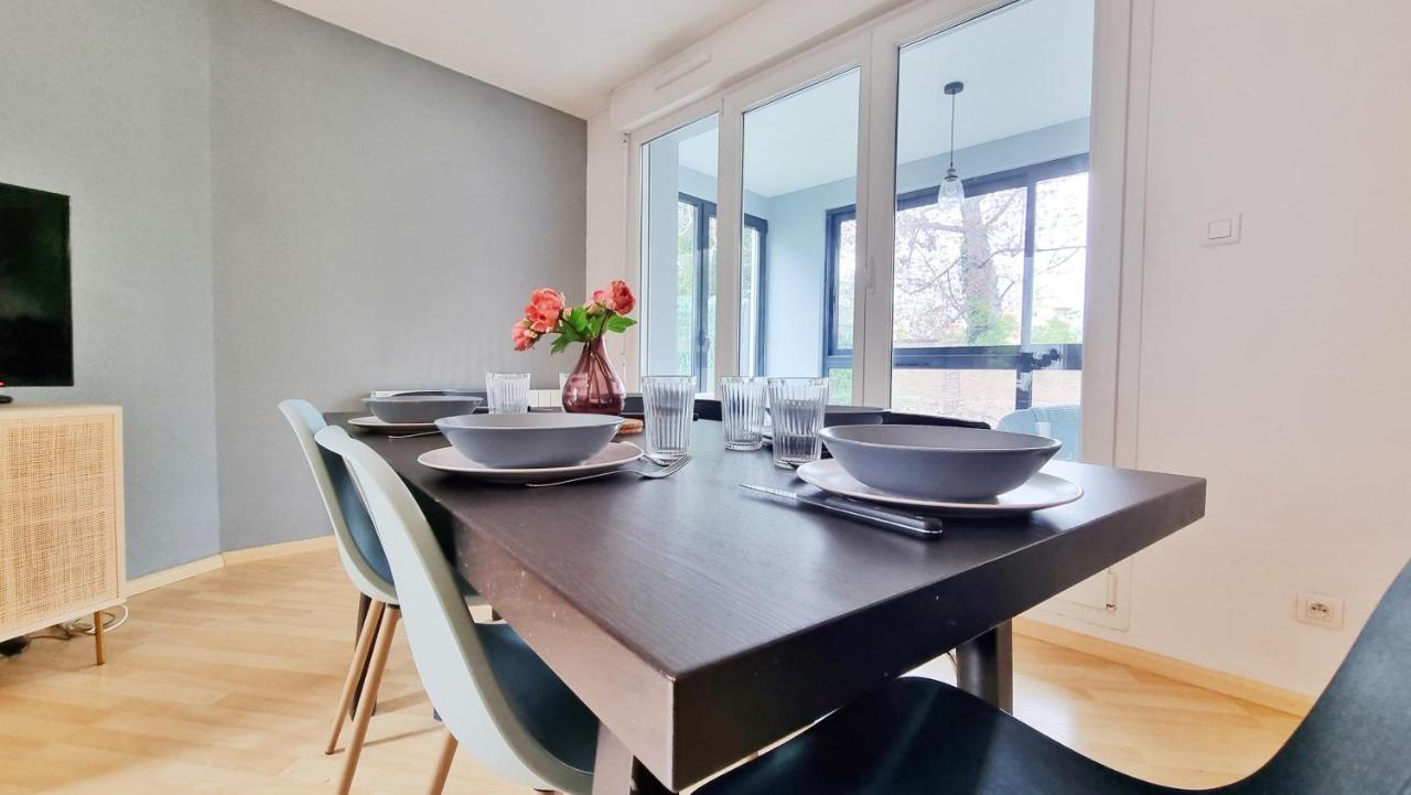 Chez Margot & Fawaz - Parking - 3 Chambres - Jardin - Relax Bnb Colmar Extérieur photo